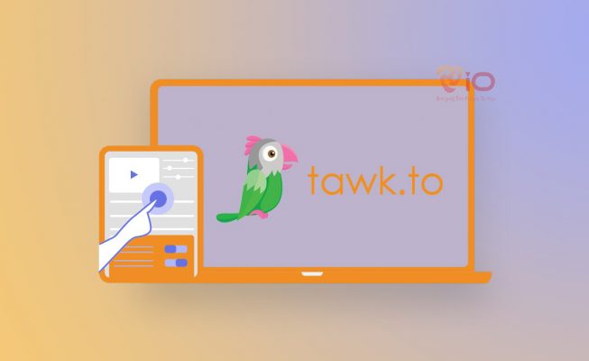Tawk.to là một ứng dụng chat online trên web